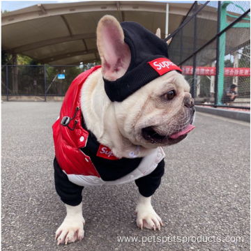 Pet appare french bulldog accessories hats dog clothes